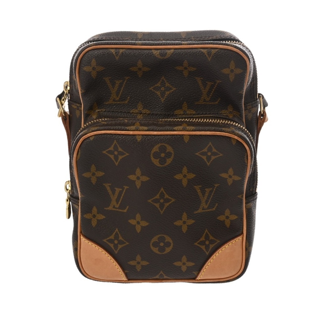 LOUIS VUITTON Brown Monogram Canvas Shoulder Bag - Picture 2 of 11
